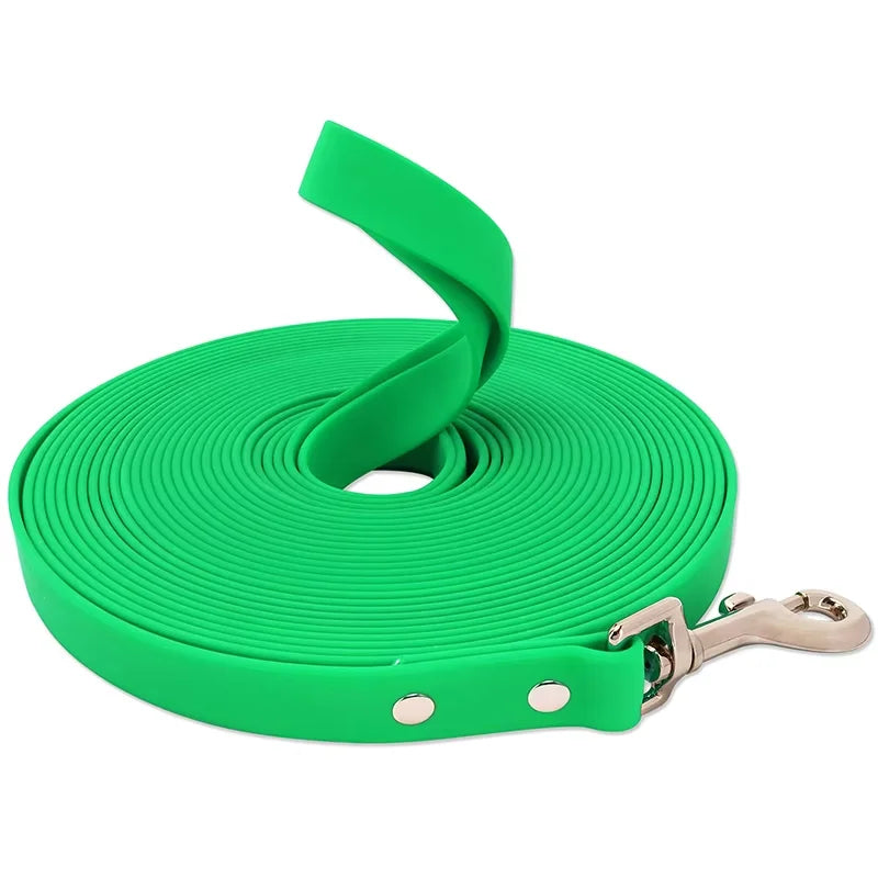 Laisse Longue d'Éducation pour Chien — Imperméable, Antidérapante & Mousqueton 360°