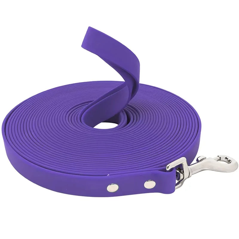 Laisse Longue d'Éducation pour Chien — Imperméable, Antidérapante & Mousqueton 360°