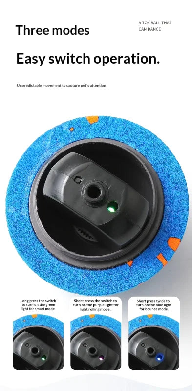 Balle Interactive Intelligente pour Chien – Rechargeable & Indestructible | Anti-Stress
