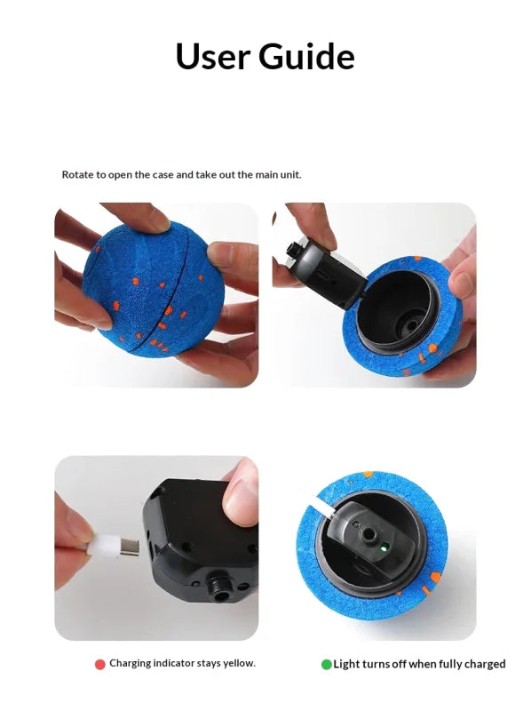 Balle Interactive Intelligente pour Chien – Rechargeable & Indestructible | Anti-Stress