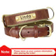 Collier en Cuir pour Chien Personnalisé – Gravure Prénom & Téléphone | Toutes Tailles