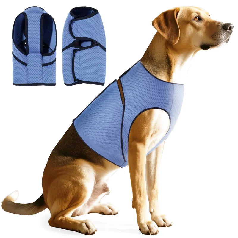 Gilet Anti-Stress pour Chien — Pression Douce, Tissu Respirant, Toutes Tailles