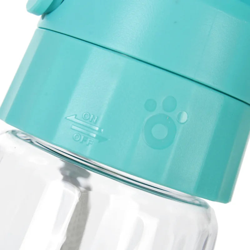 Gourde Portable pour Chien 550ml – Anti-Fuite, Pliable | Balade & Voyage