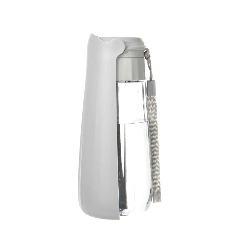 Gourde Portable pour Chien 550ml – Anti-Fuite, Pliable | Balade & Voyage