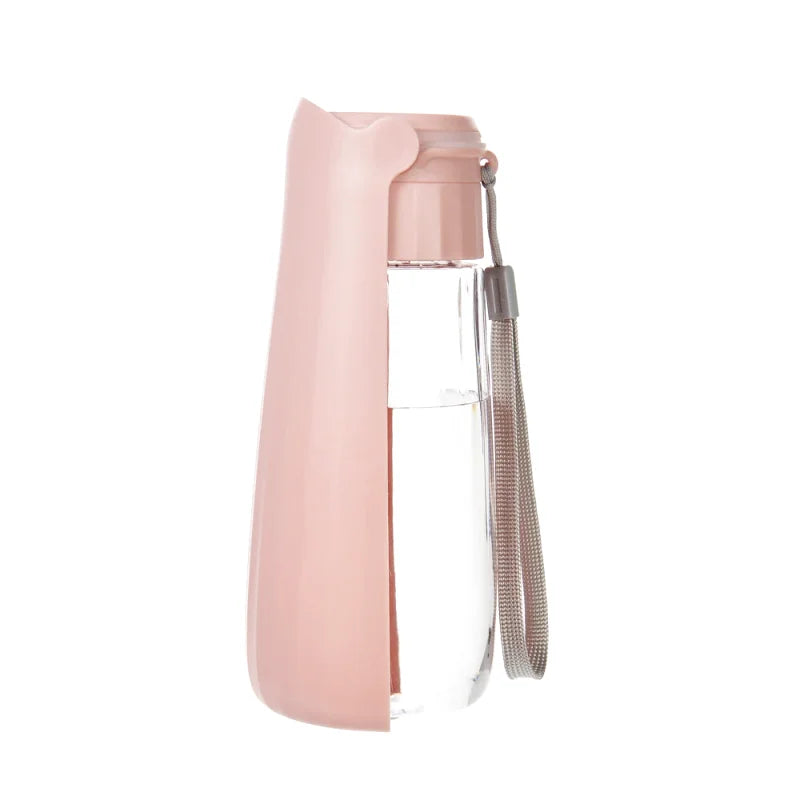 Gourde Portable pour Chien 550ml – Anti-Fuite, Pliable | Balade & Voyage