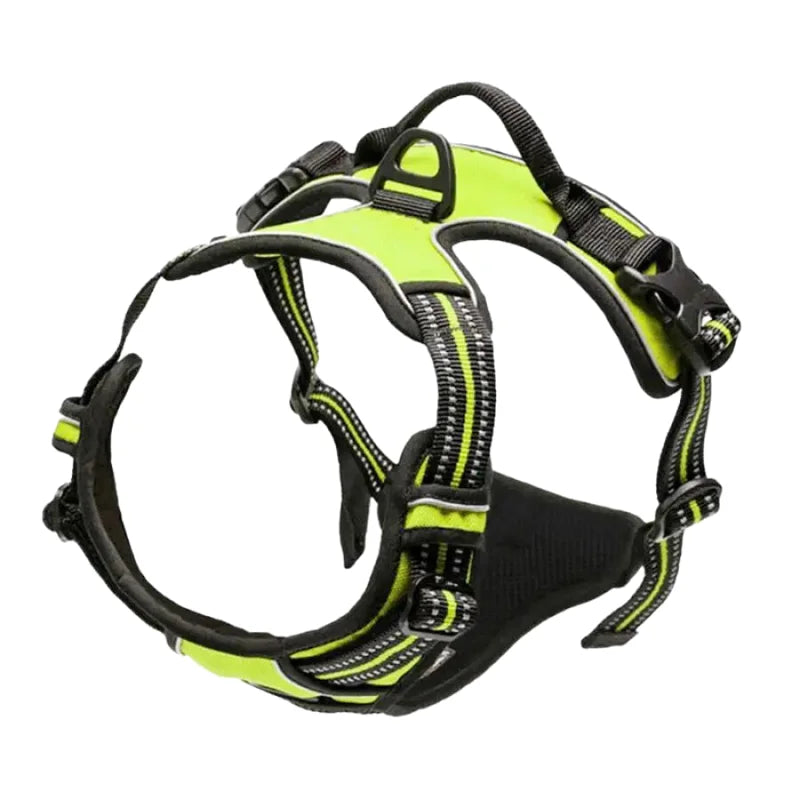 Harnais Anti-Traction Réfléchissant pour Chien — Confort, Contrôle & Sécurité