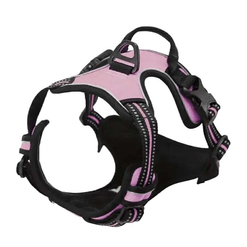 Harnais Anti-Traction Réfléchissant pour Chien — Confort, Contrôle & Sécurité