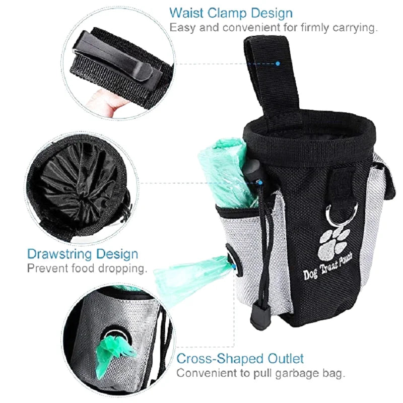 Pochette à Friandises pour Chien — Sac Banane d'Éducation avec Porte-Sacs Intégré